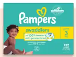 Walmart Pampers super econo pack diapers offer