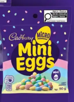 Walmart CADBURY Mini Eggs or Micro Mini Eggs offer