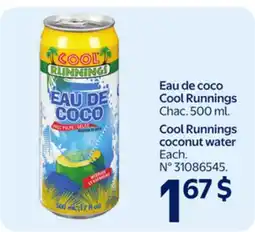 Walmart Cool Runnings coconut water offer