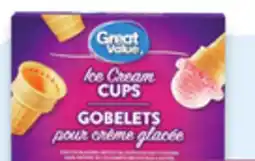 Walmart Great Value ice cream cups 18-pack offer