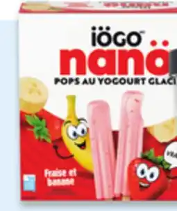 Walmart iogo frozen yogurt tubs or nanö novelties offer