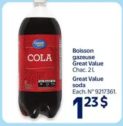 Walmart Great Value soda offer