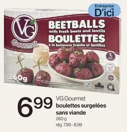 Avril VG Gourmet boulettes surgelées sans viande offer