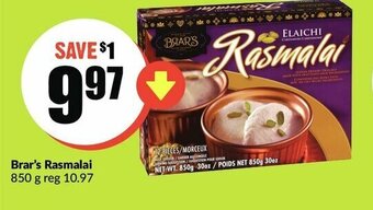 FreshCo Brar's Rasmalai offer