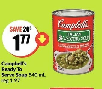 FreshCo Campbell's Ready To Serve Soup offer