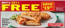 M & M Food Market Cheesy Nacho Chicken Strips offer