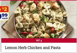 M & M Food Market Lemon Herb Chicken and Pasta offer