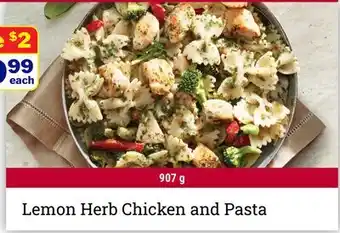 M & M Food Market Lemon Herb Chicken and Pasta offer