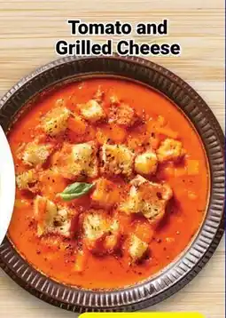 M & M Food Market Tomato and Grilled Cheese SOUPS offer