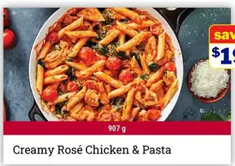 M & M Food Market Creamy Rosé Chicken & Pasta offer