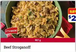 M & M Food Market Beef Stroganoff offer