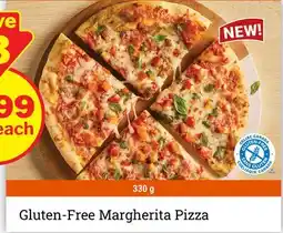 M & M Food Market Gluten-Free Margherita Pizza offer