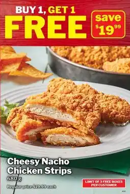 M & M Food Market Cheesy Nacho Chicken Strips offer