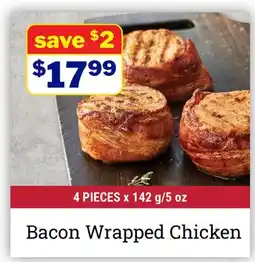 M & M Food Market Bacon Wrapped Chicken offer