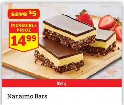 M & M Food Market Nanaimo Bars offer