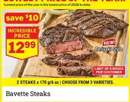 M & M Food Market Bavette Steaks offer