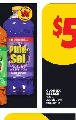 No Frills CLOROX BLEACH offer