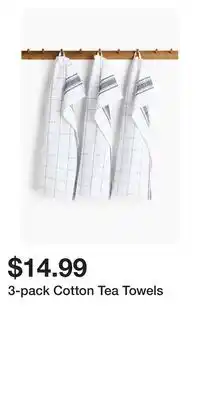 H&M 3-pack Cotton Tea Towels offer