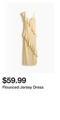 H&M Flounced Jersey Dress offer