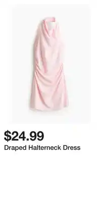 H&M Draped Halterneck Dress offer