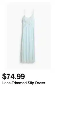 H&M Lace-Trimmed Slip Dress offer