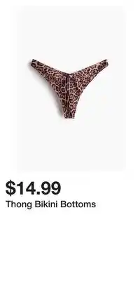 H&M Thong Bikini Bottoms offer