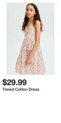 H&M Tiered Cotton Dress offer