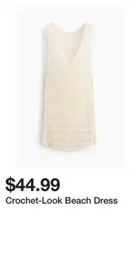 H&M Crochet-Look Beach Dress offer