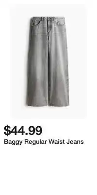 H&M Baggy Regular Waist Jeans offer