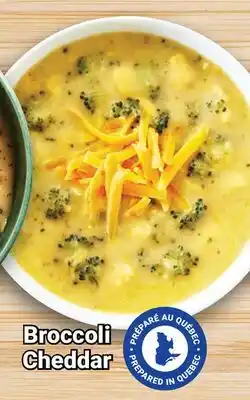 M & M Food Market Broccoli Cheddar SOUPS offer