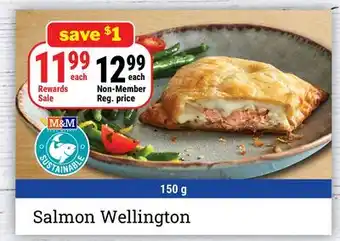 M & M Food Market Salmon Wellington offer