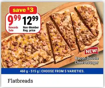 M & M Food Market Flatbreads offer