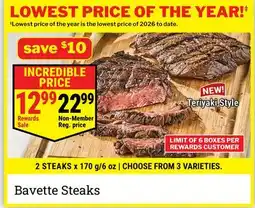 M & M Food Market Bavette Steaks offer