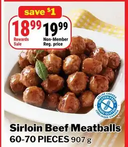 M & M Food Market Sirloin Beef Meatballs offer