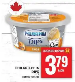 Food Basics Philadelphia Dips offer