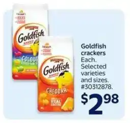 Walmart Goldfish Crackers offer