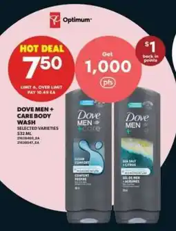 Real Canadian Superstore Dove Men+Care Body Wash offer