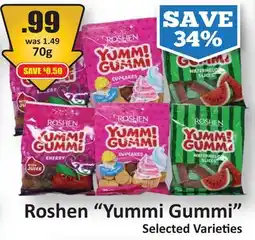 Starsky Roshen Yummi Gummi offer