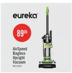 The Brick Eureka AirSpeed Bagless Upright Vacuum - NEU100C offer