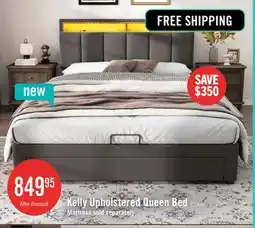 The Brick Kelly Upholstered Queen Bed offer