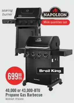 The Brick Broil King Crown 410 Shadow 40,000-BTU Propane Gas Grill - Black – 865054 offer