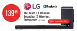 The Brick LG 2.1 CH Bluetooth Dolby Atmos DTS:X Soundbar (SQC1.DCANLLK) offer