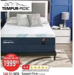 The Brick Tempur-Pedic TEMPUR Support Firm Queen Mattress offer