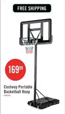 The Brick Costway Portable Basketball Hoop offer