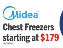 The Brick Midea 3.5 Cu. Ft. Convertible Chest Refrigerator-Freezer offer