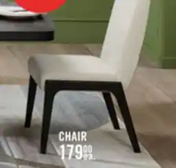 The Brick Alma Dining Chair with Boucle Fabric - Charcoal Black & White offer