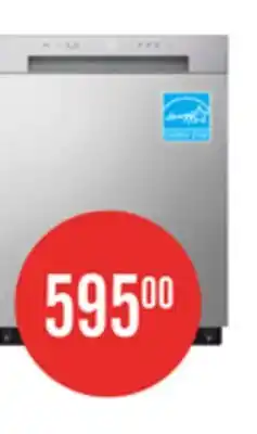 The Brick LG 24 52 dBA Built-In Front-Control Dishwasher with Dynamic Dry - Platinum Silver - LDFC2423V offer