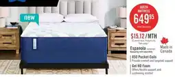 The Brick Sealy Posturepedic 850 Series Espanola Tight Top Medium Full Mattress Set offer
