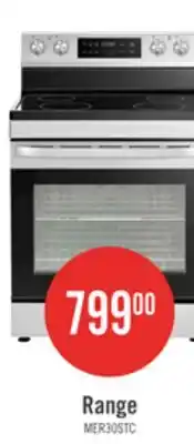 The Brick Midea 30 6.3 Cu. Ft. Electric Range - MER30B14ASTC offer