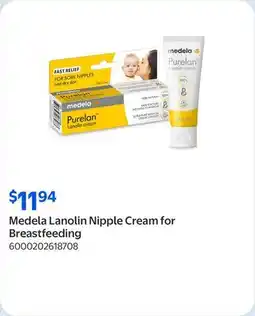 Walmart Medela Lanolin Nipple Cream for Breastfeeding offer